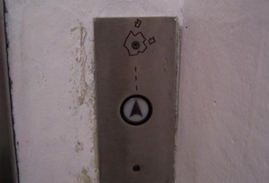 Asteroids Elevator Button