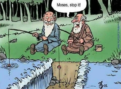 Moses, stop it!