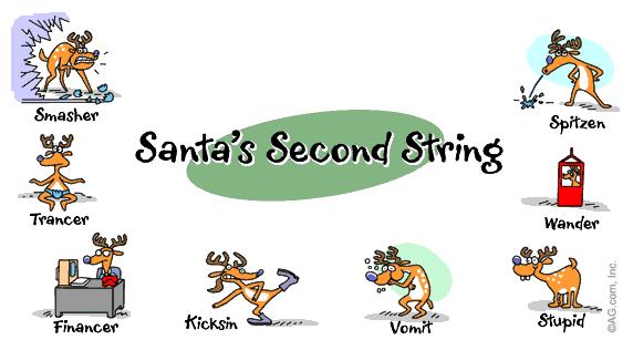 Santa's 2nd String Reindeer