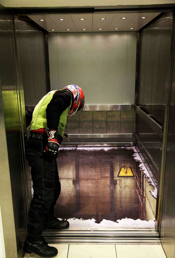 Elevator Floor Illusion
