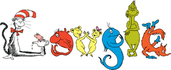 Seuss Google Doodle