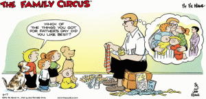 Family Circus Father's Day