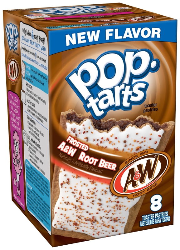 Frosted A&W(TM) Root Beer Pop-Tarts (PRNewsFoto/Kellogg Company)